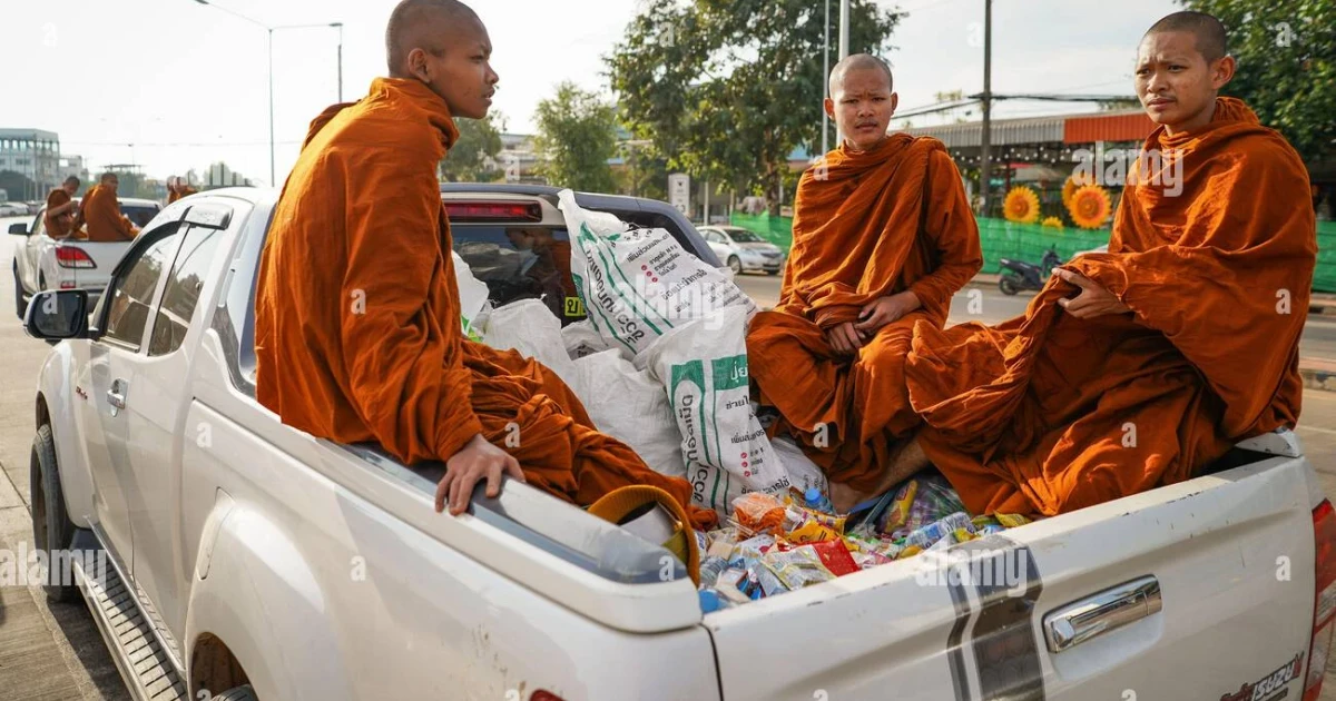 11-year-old boy drives pickup into monks, killing eight in Thailand