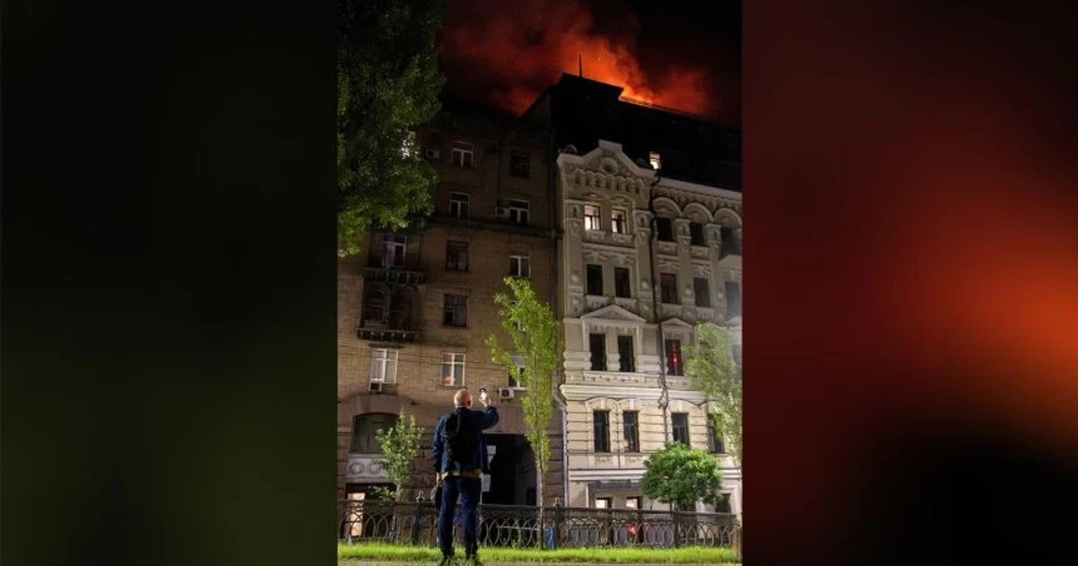 Russia pounds Kyiv with missiles and drones, killing at least 17