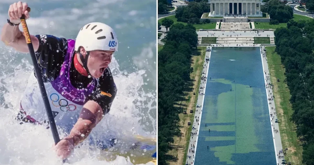 Former Olympian indicted over Lincoln Memorial Reflecting Pool damage