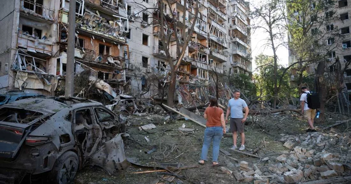 Russia pounds Kyiv with drones and missiles, killing at least 30