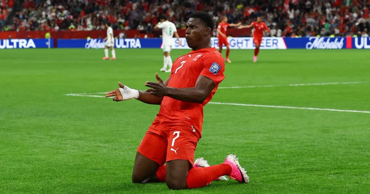 Switzerland beats Algeria 2-0, reaches World Cup knockout stage