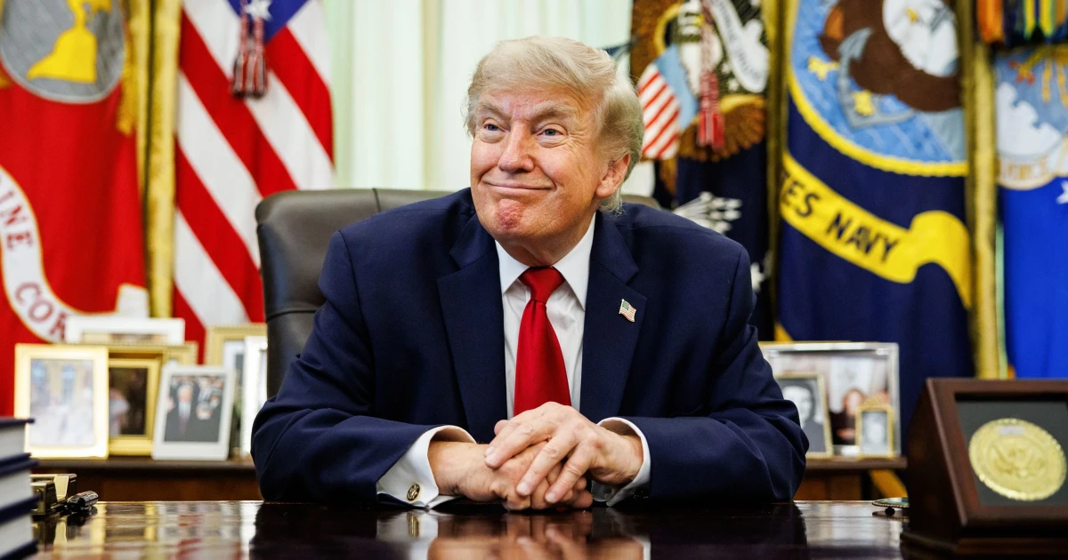 Trump’s income surges to $2.2 billion in first year back in office