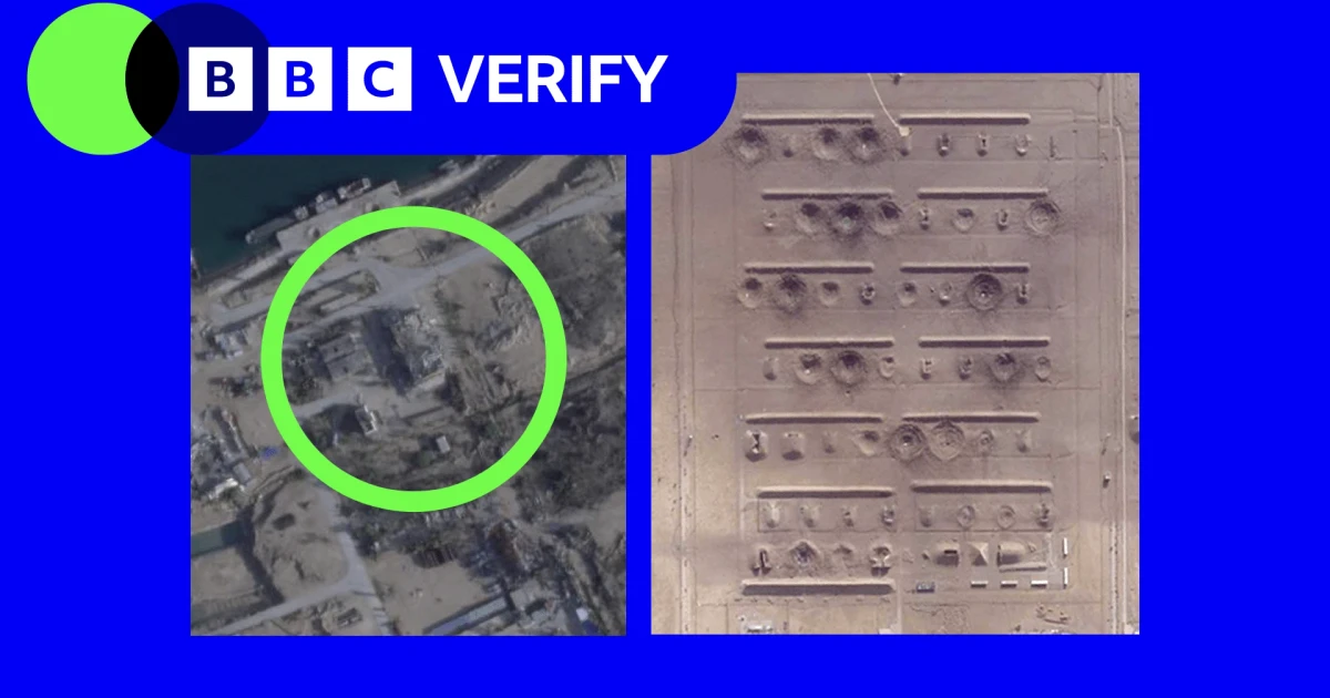 Satellite images reveal damage to Iran's missile, nuclear sites