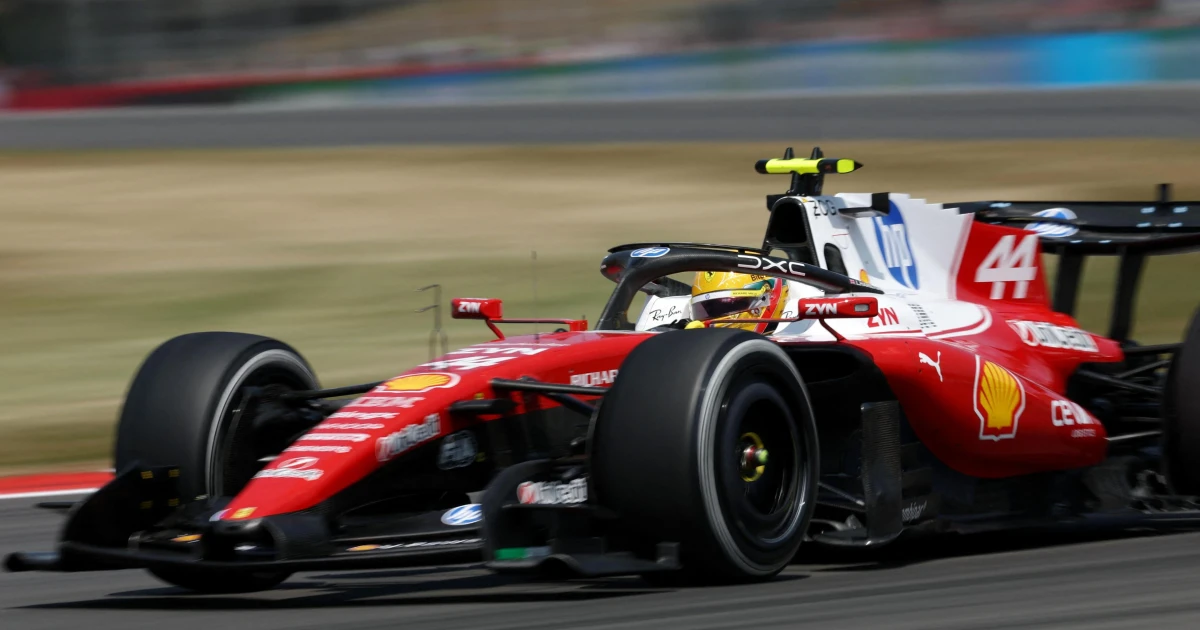 Hamilton tops British Grand Prix practice at Silverstone