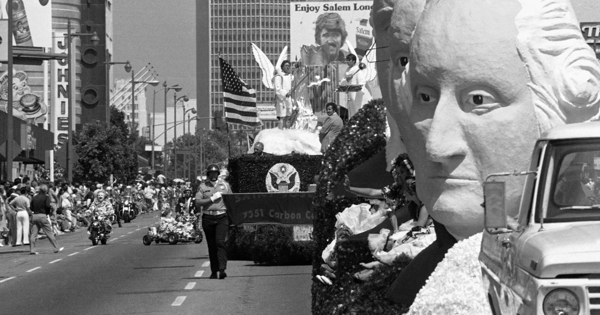 Americans mark the Bicentennial with parades, exhibits and patriotic revival