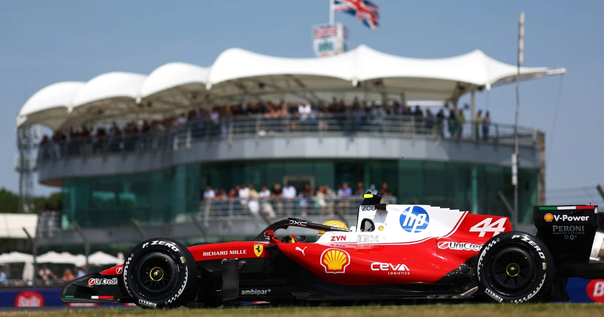 Hamilton tops British Grand Prix practice ahead of sprint qualifying