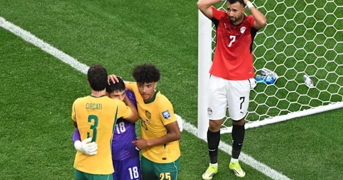 Australia and Egypt draw 1-1 in World Cup round of 32