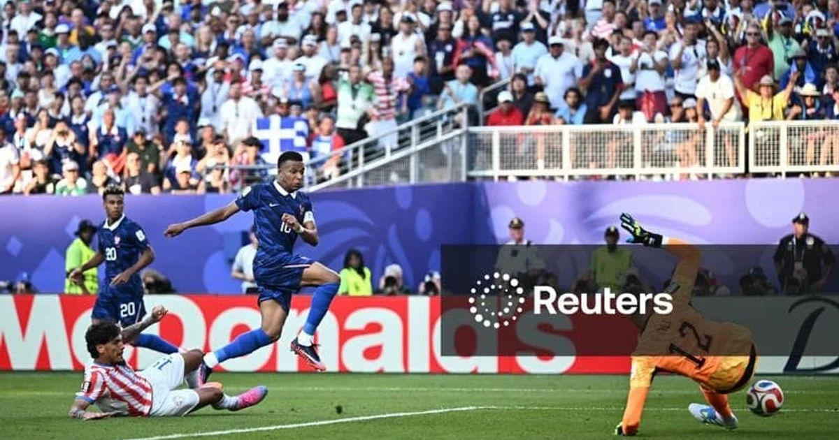 Gill shines for Paraguay, but France ends World Cup run