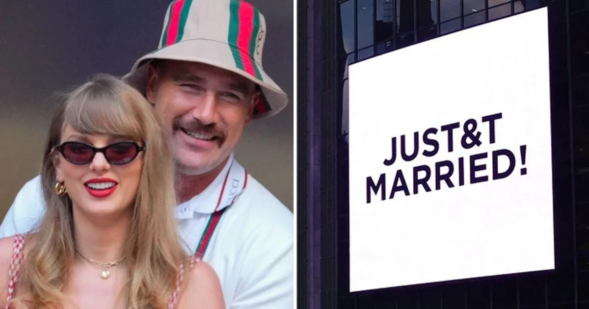 Taylor Swift and Travis Kelce wedding guests share cryptic celebrations online