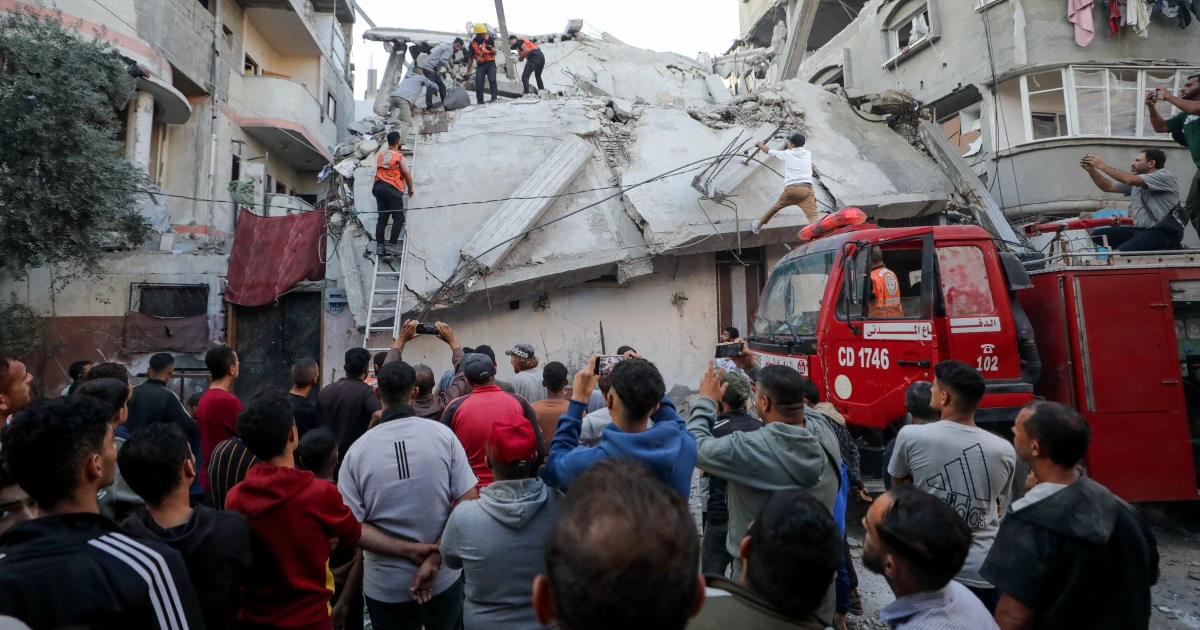 Israeli airstrike kills at least two in Gaza City