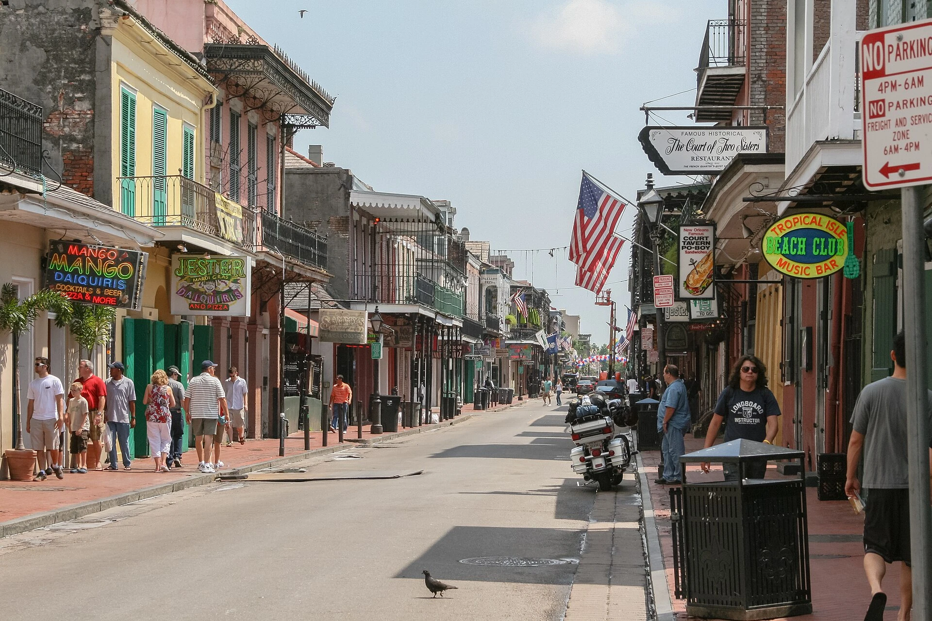 Bourbon Street — Wikimedia Commons