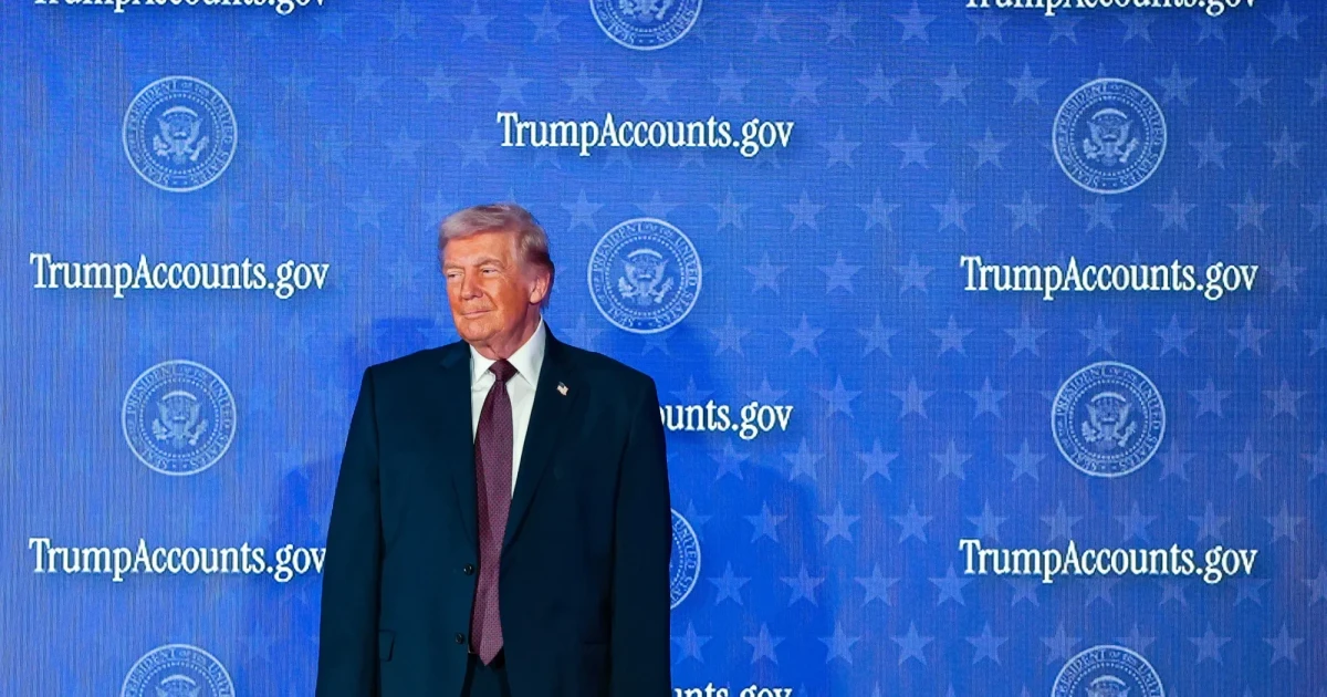 Trump rings Wall Street opening bells, ties presidency to stock gains
