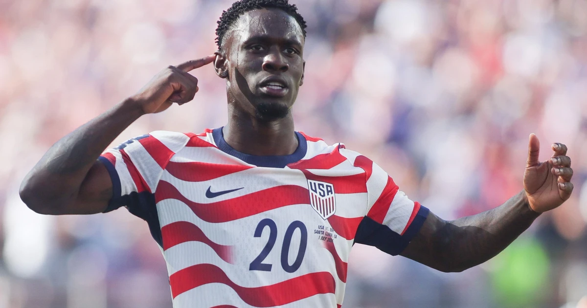 Trump praises Fifa decision to spare Balogun from World Cup ban