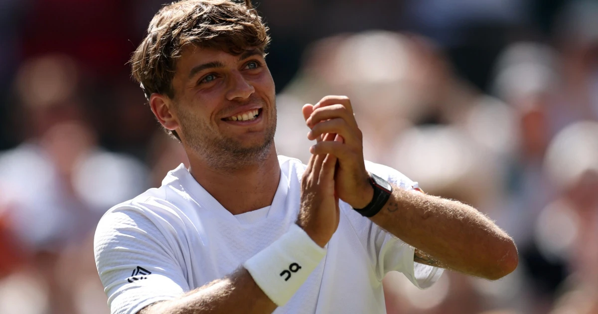 Arthur Fery beats Dimitrov in five sets for historic Wimbledon run