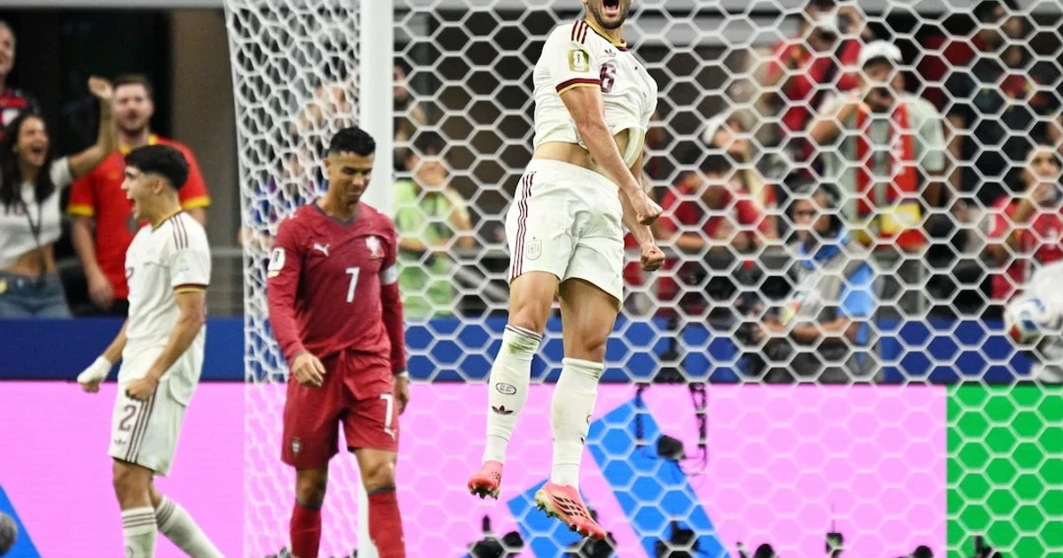 Merino's late goal sends Spain past Portugal into quarterfinals