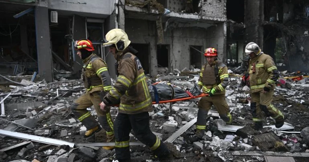 Russian strikes kill at least 22 in Kyiv ahead of NATO summit