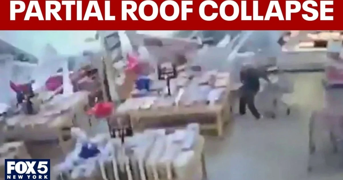 Flooding and storm damage hit New Jersey, BJ's roof partially collapses