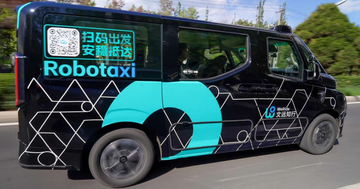 China's EV supply chain gives robotaxis a global headstart