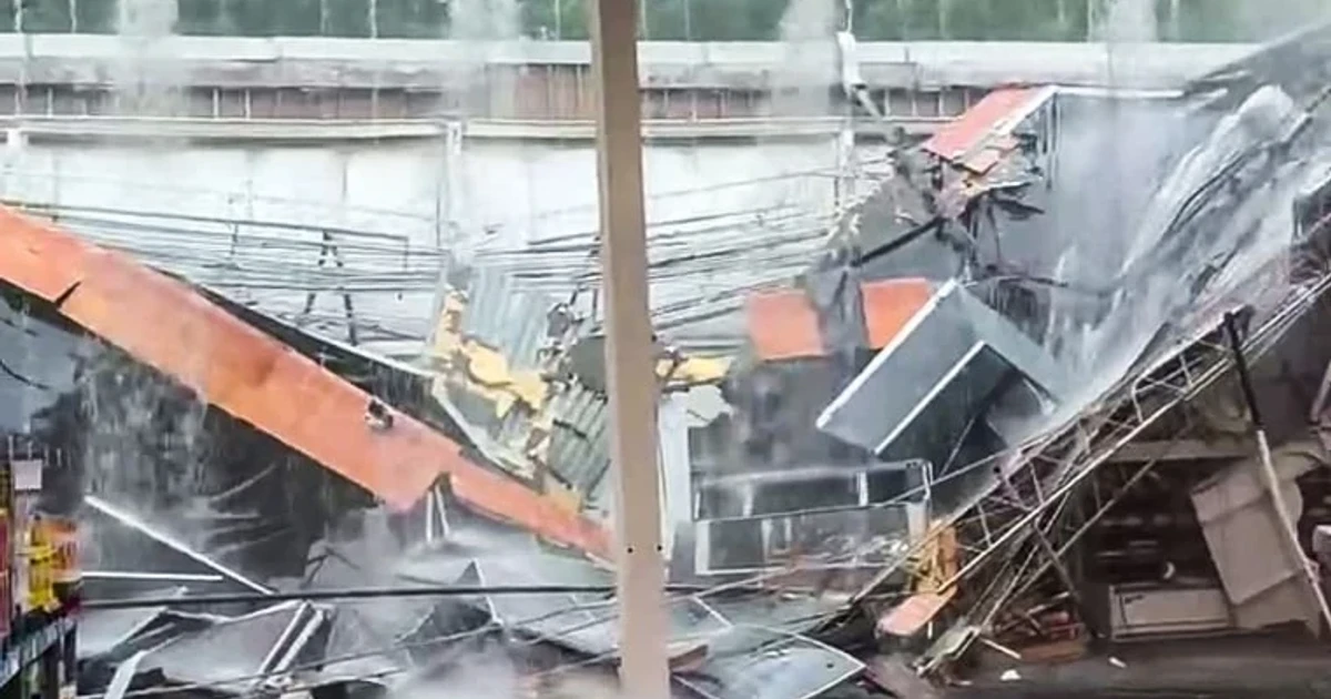 Storms slam New Jersey after heat wave, leaving flooding and outages