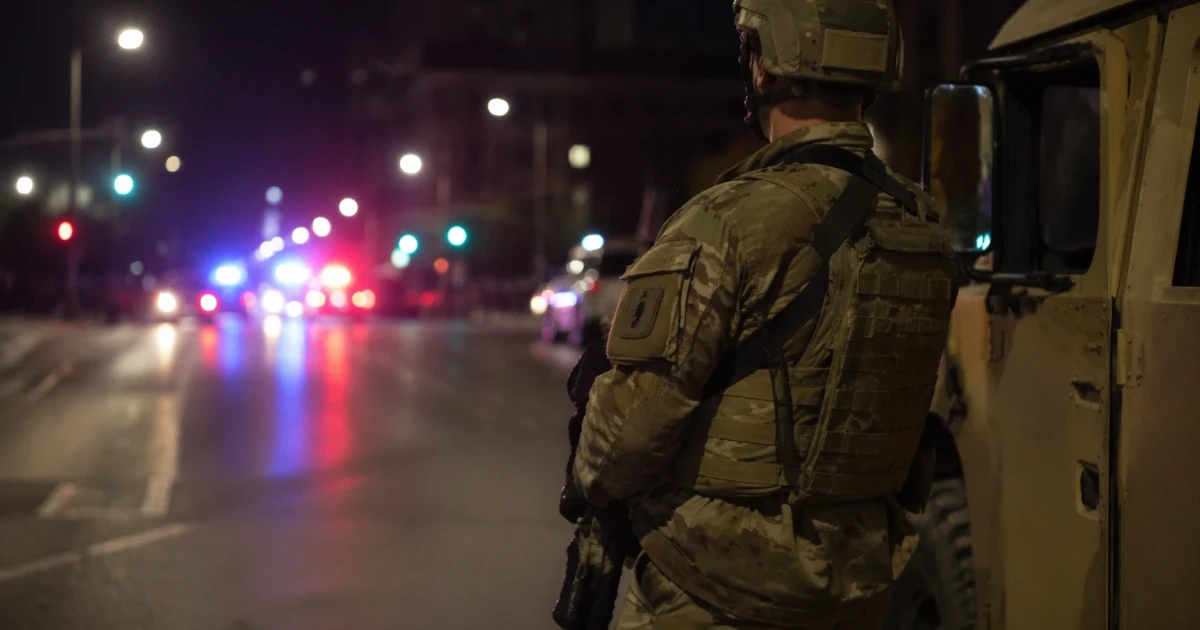 Tennessee Guard members fatally shoot man during Memphis pursuit