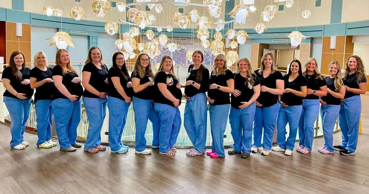 Miami Valley Hospital records 17 pregnant nurses in labor and delivery