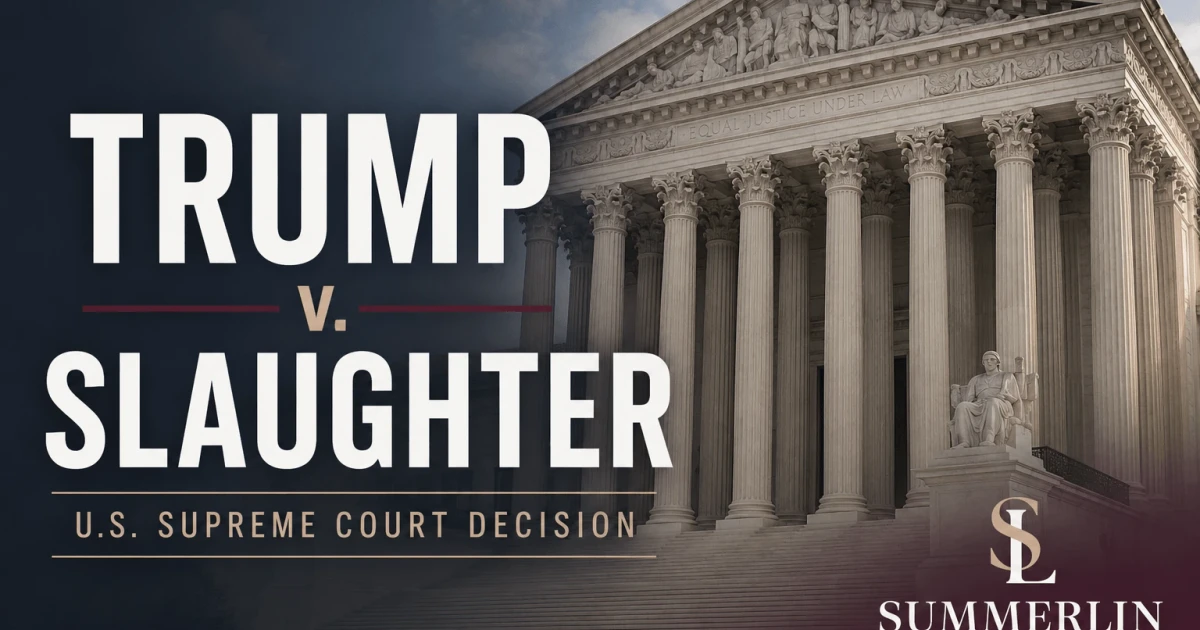 Supreme Court expands presidential power over independent regulators