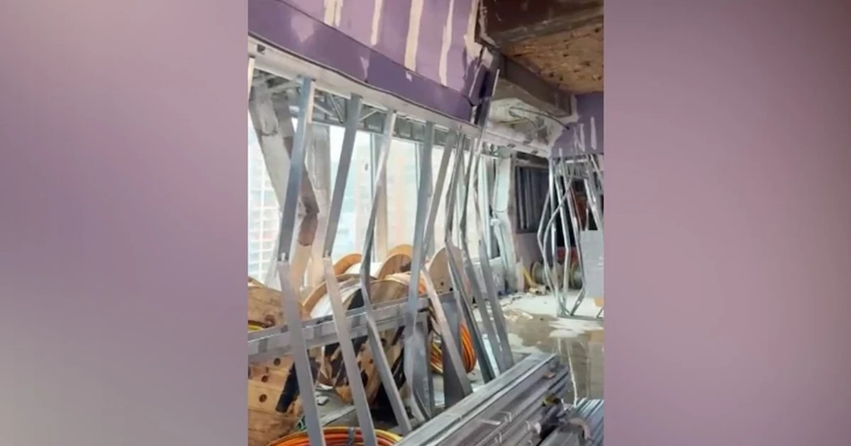 Midtown East building partially collapses, nearby blocks evacuated after buckling beams