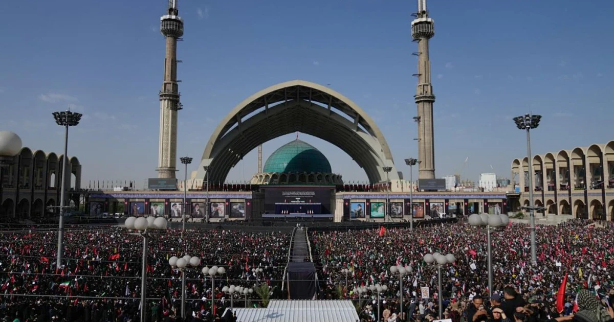 Iran stages mass Khamenei funeral with martyrdom symbols and succession questions