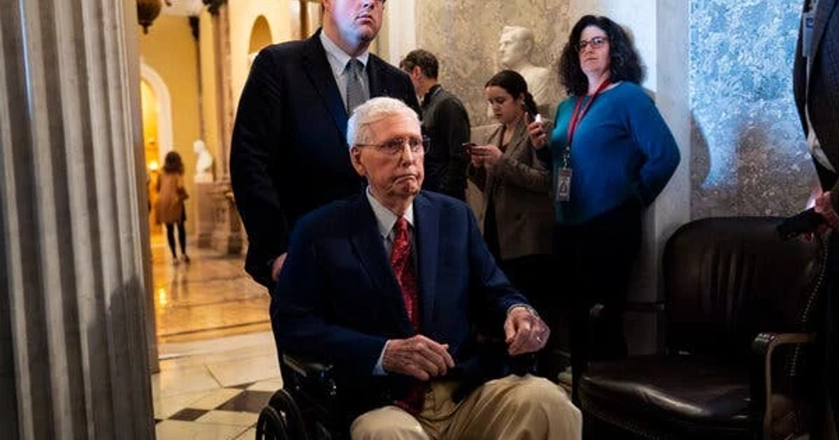 Top GOP senators say they spoke with hospitalized Mitch McConnell