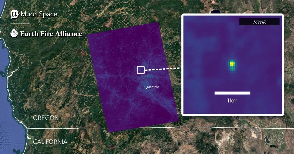 FireSat satellites begin regular wildfire detection from space