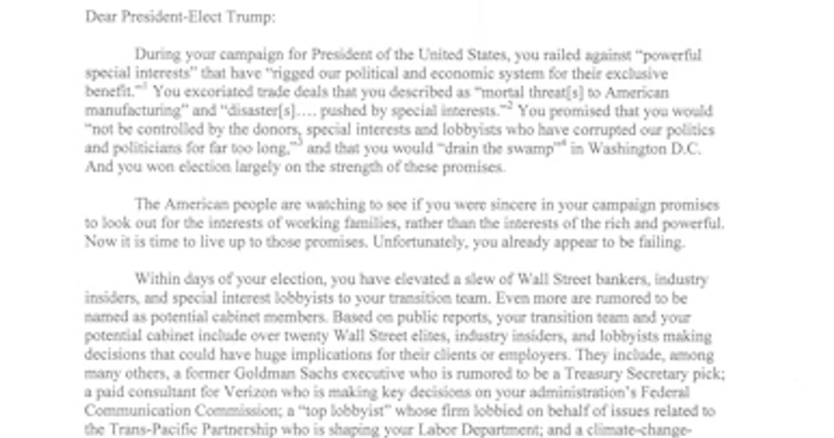 Senate Democrats probe Trump-linked firms over IRS settlement shield