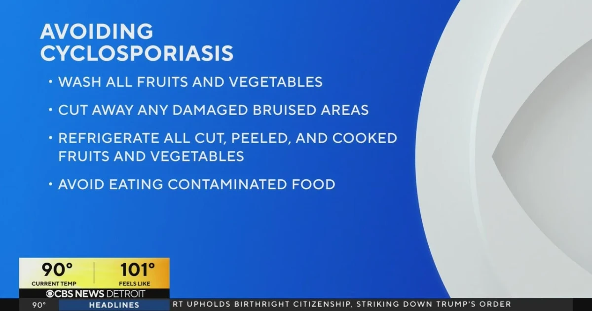 Michigan cyclospora outbreak tops 700 cases across eight counties
