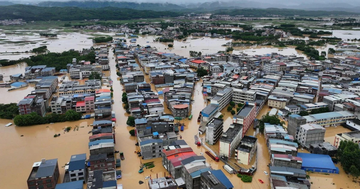 Typhoon Maysak floods China, strands villagers and kills at least 11 in Hubei