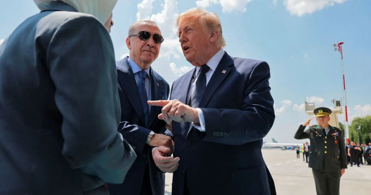 Trump arrives in Turkey for NATO summit amid alliance tensions