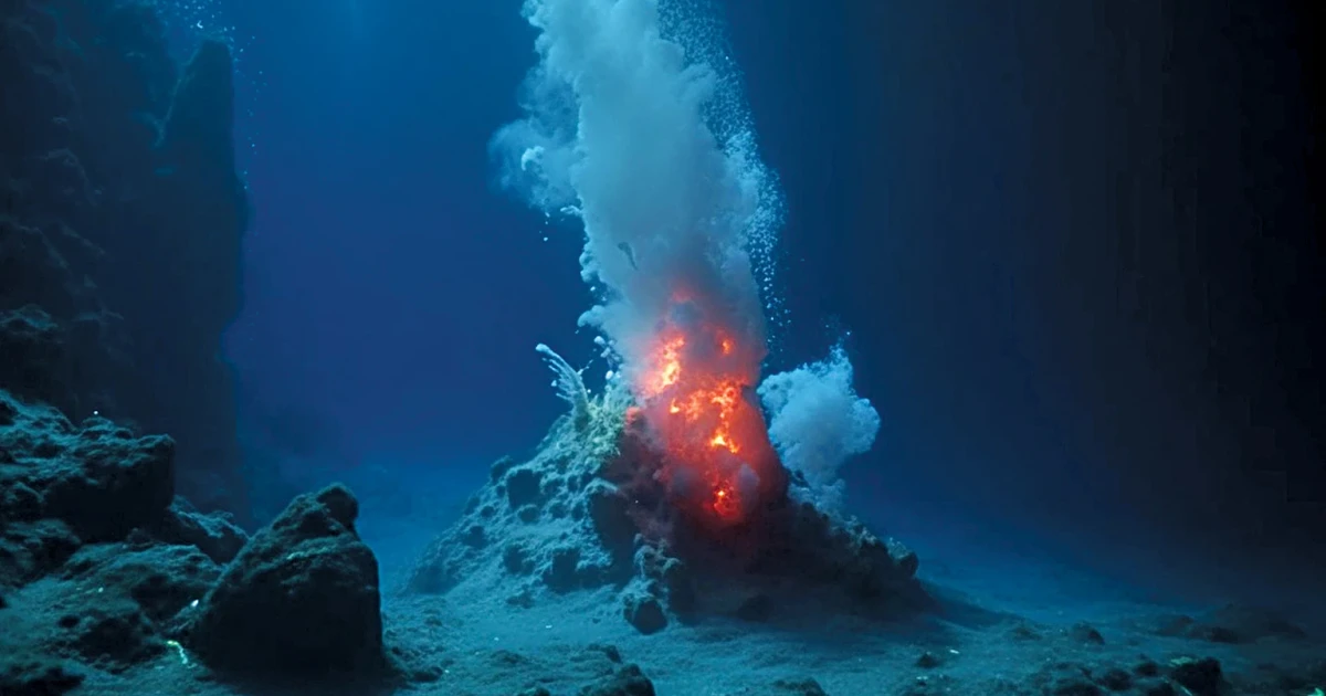 Scientists watch ocean floor split apart and erupt lava in real time