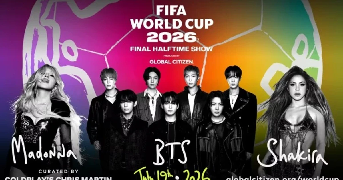 FIFA unveils first World Cup final halftime show with Madonna, Shakira, BTS, Bieber