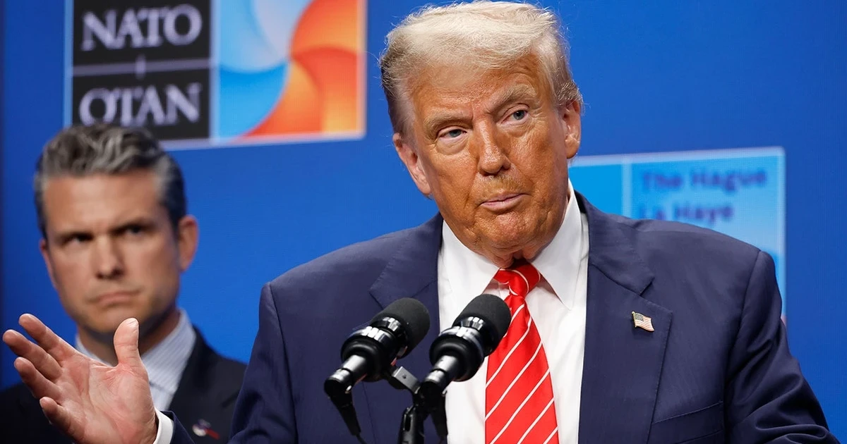 Trump signals warmer stance on Ukraine at NATO summit