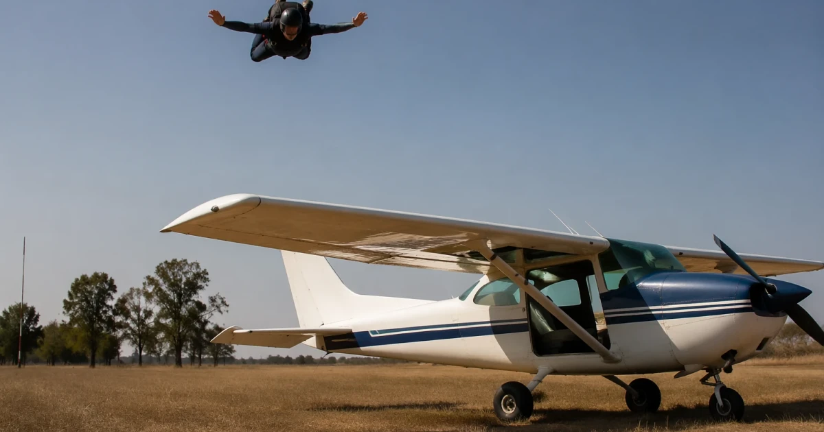 Instructor jumps from plane over Argentina, student lands safely