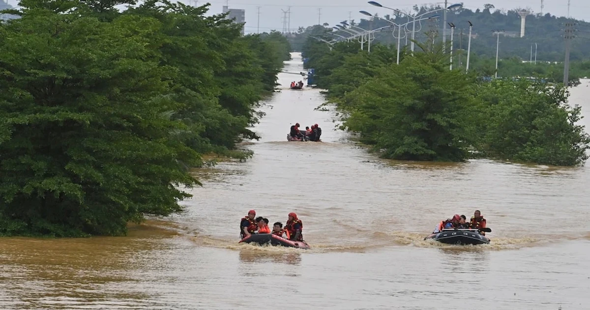 Southern China floods kill 39 after tropical storm rains