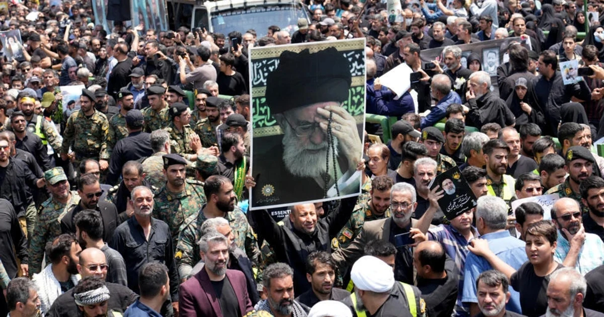 Iran buries slain leader as ceasefire collapses and strikes resume