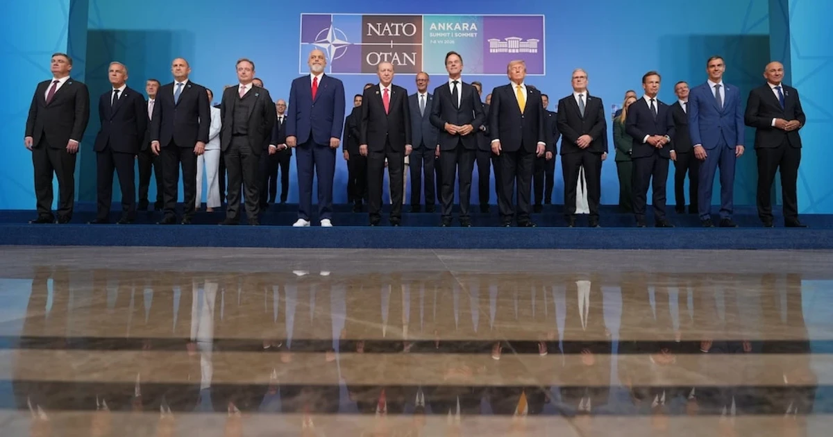 Erdogan gifts NATO leaders engraved revolvers at Ankara summit