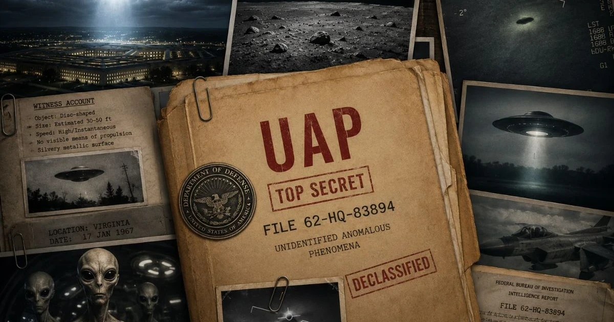 Pentagon releases fourth batch of declassified UAP files on rolling basis