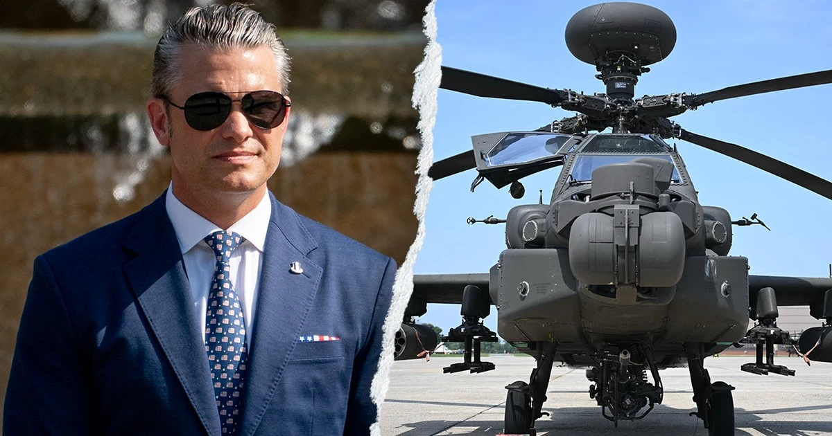 Hegseth calls for reversal after South Carolina Apache pilots grounded
