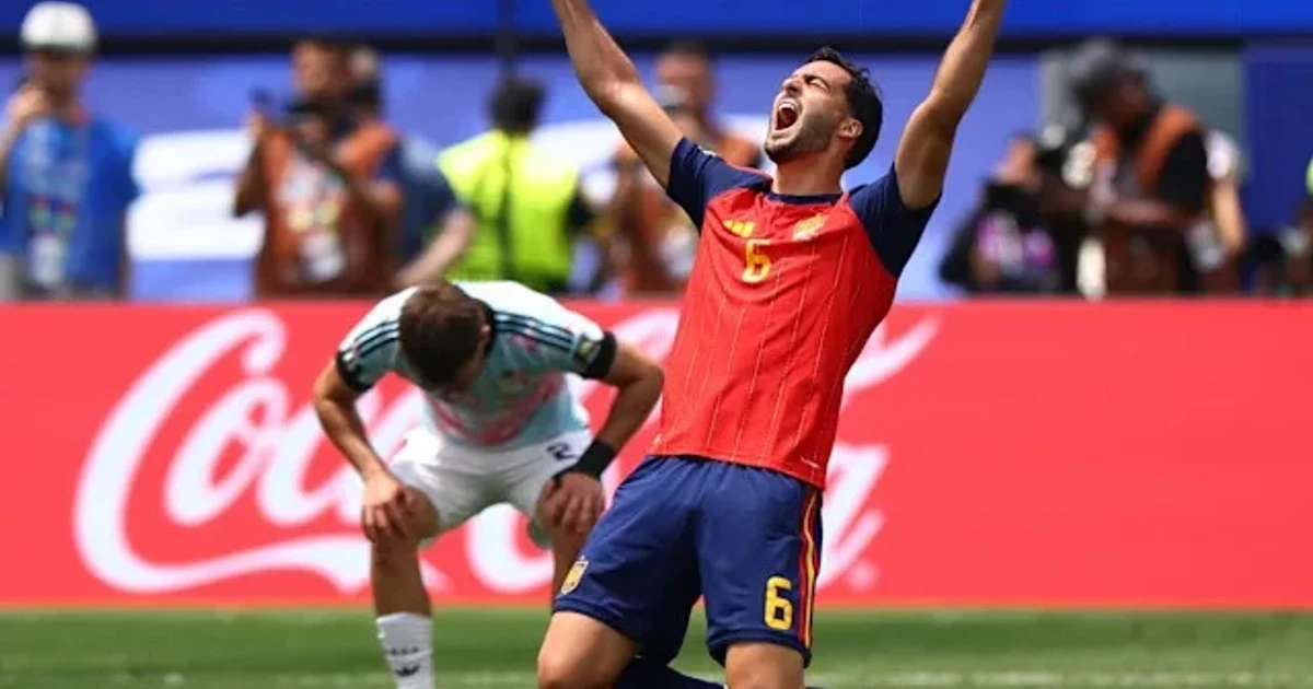 Mikel Merino fires Spain into semifinal clash with France
