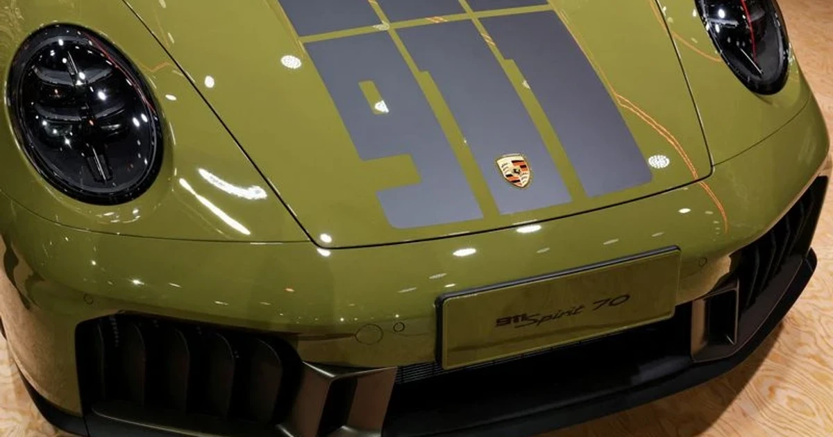 Porsche deliveries fall 16% as China and U.S. demand weaken