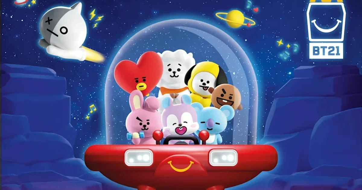 McDonald’s launches BT21 Happy Meal with BTS collectibles in US