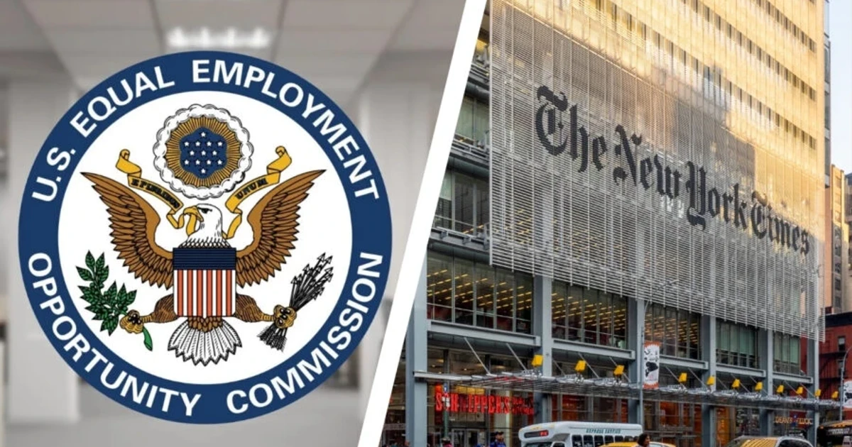 New York Times sued by EEOC over alleged promotion bias against white man