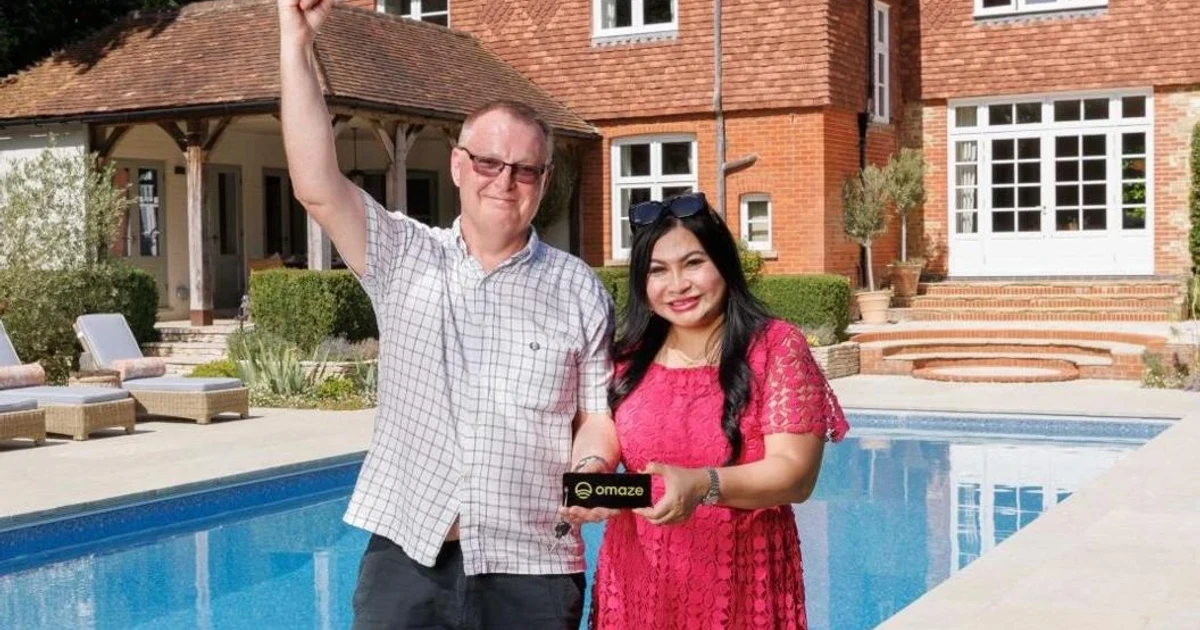 Rotherham former milkman wins £4m Surrey mansion and £250,000 cash