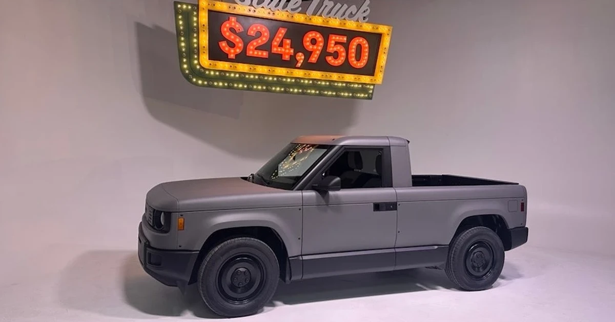 Jeff Bezos-backed Slate Auto unveils minimalist $24,950 electric truck