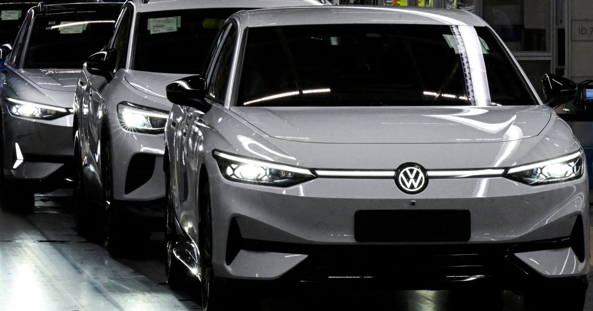 Volkswagen deliveries fall as China slump deepens in second quarter